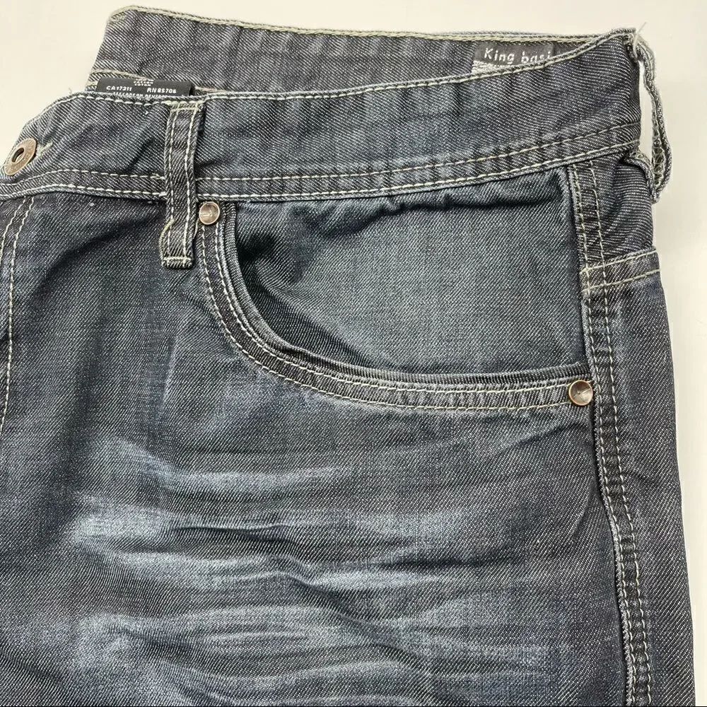 BUFFALO David Bitton King Basic Slim Boot Jean 40 - Picture 7 of 16